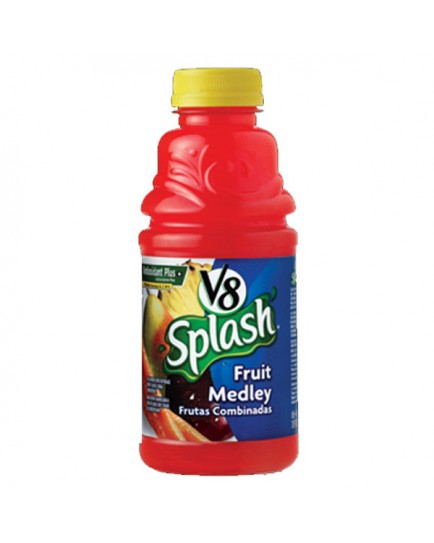 V8 SPLASH FRUIT MEDLEY 16 OZ. - 12 CT.
